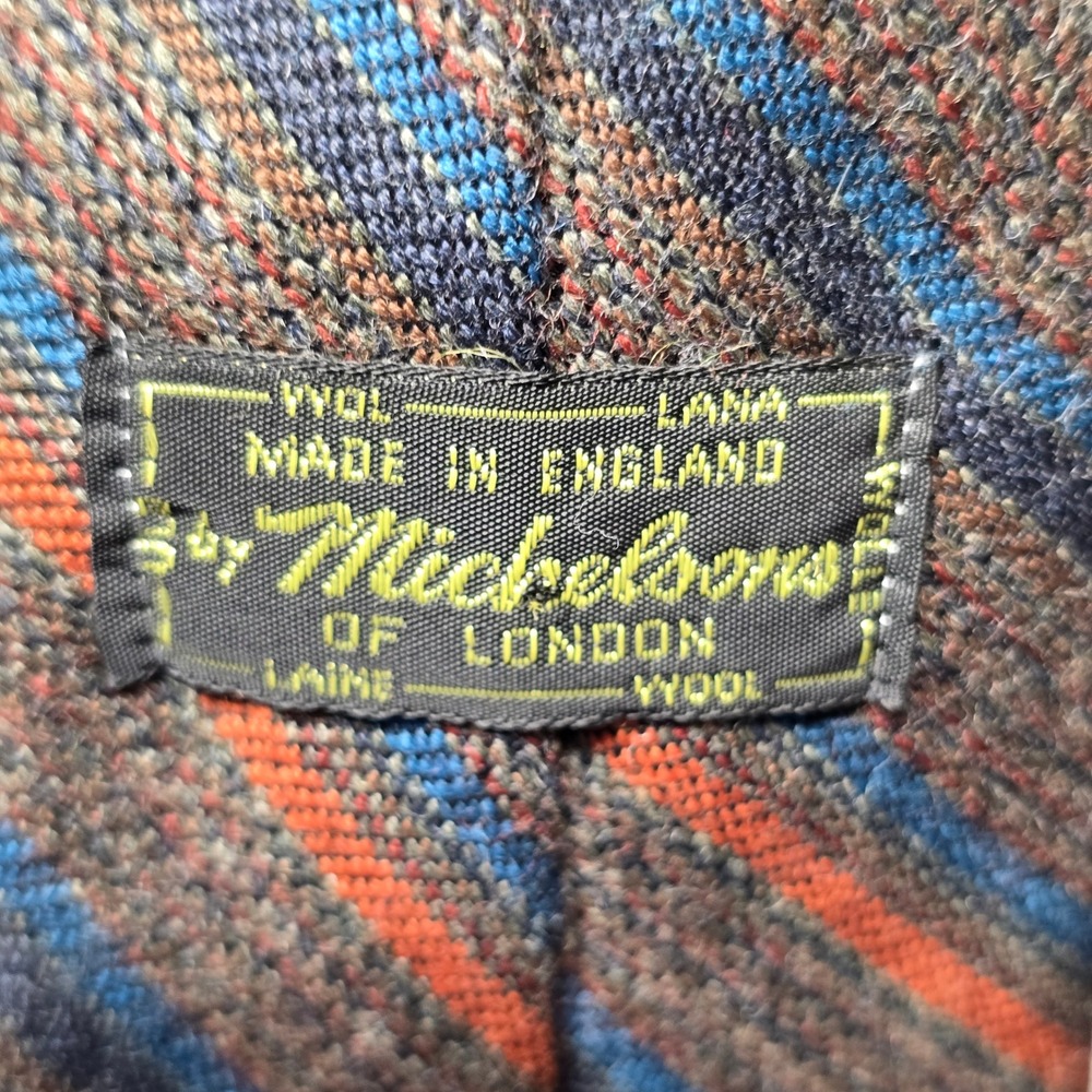 Mens Designer Tie Lot 9pc Brooks Brothers Ralph Lauren Calvin Klein‎ Silk Cotton - Picture 11 of 11